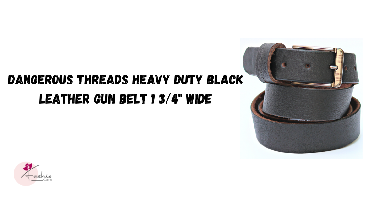 Dangerous Threads Concealed Carry Weapon Belt